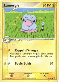 Carte Lainergie de l'extension EX Dragon, numéro 27/97