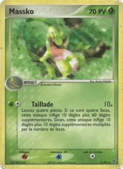 Carte Massko de l'extension EX Dragon, numéro 31/97