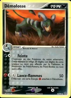 Carte Démolosse de l'extension EX Dragon, numéro 34/97