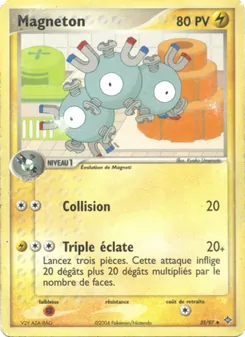 Carte Magnéton de l'extension EX Dragon, numéro 35/97