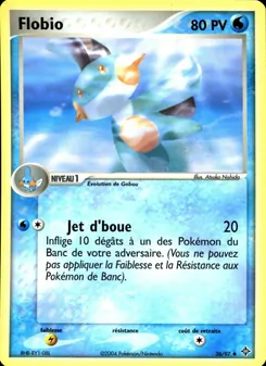 Carte Flobio de l'extension EX Dragon, numéro 36/97