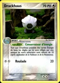 Carte Drackhaus de l'extension EX Dragon, numéro 41/97