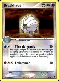 Carte Drackhaus de l'extension EX Dragon, numéro 42/97