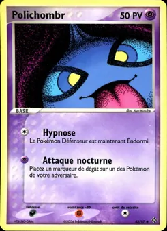 Carte Polichombr de l'extension EX Dragon, numéro 43/97