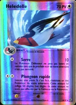 Carte Hélédelle de l'extension EX Dragon, numéro 45/97