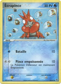 Carte Écrapince de l'extension EX Dragon, numéro 54/97