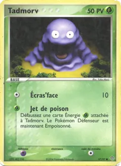 Carte Tadmorv de l'extension EX Dragon, numéro 57/97