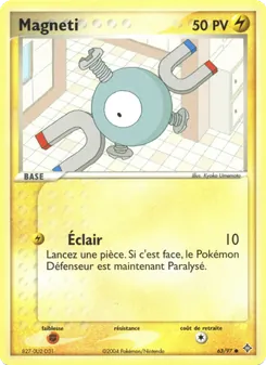 Carte Magnéti de l'extension EX Dragon, numéro 63/97