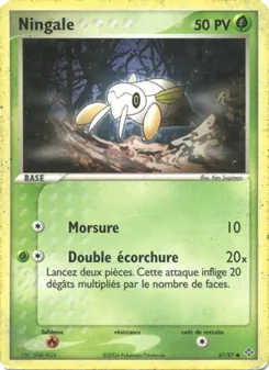 Carte Ningale de l'extension EX Dragon, numéro 67/97