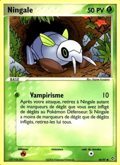 Carte Ningale de l'extension EX Dragon, numéro 68/97