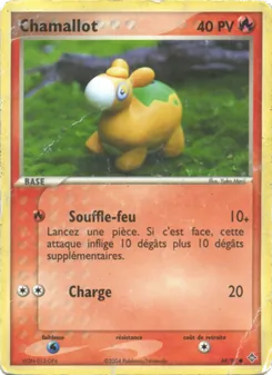 Carte Chamallot de l'extension EX Dragon, numéro 69/97