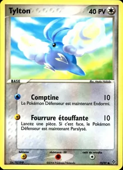 Carte Tylton de l'extension EX Dragon, numéro 75/97