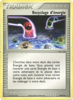 Carte Recyclage d'énergie de l'extension EX Dragon, numéro 84/97