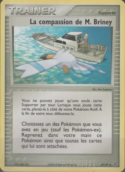 Carte La compassion de M. Briney de l'extension EX Dragon, numéro 87/97