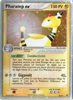 Carte Pharamp ex de l'extension EX Dragon, numéro 89/97