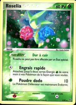 Carte Rosélia de l'extension EX Dragon, numéro 9/97