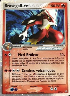 Carte Brasegali ex de l'extension EX Team Magma vs Team Aqua, numéro 89/95