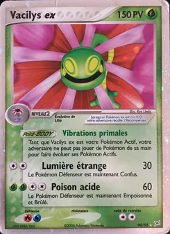 Carte Vacilys ex de l'extension EX Team Magma vs Team Aqua, numéro 90/95