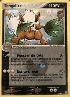 Carte Tengalice de l'extension EX Légendes Oubliées, numéro 14/101
