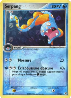 Carte Serpang de l'extension EX Légendes Oubliées, numéro 19/101