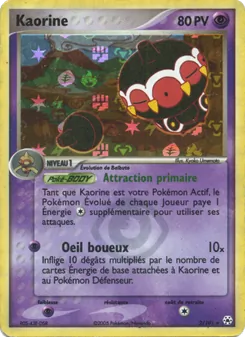 Carte Kaorine de l'extension EX Légendes Oubliées, numéro 2/101