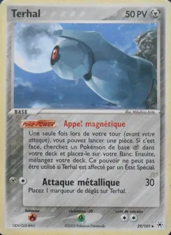 Carte Terhal de l'extension EX Légendes Oubliées, numéro 29/101