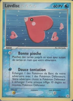Carte Lovdisc de l'extension EX Légendes Oubliées, numéro 40/101