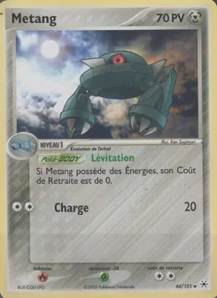 Carte Métang de l'extension EX Légendes Oubliées, numéro 44/101