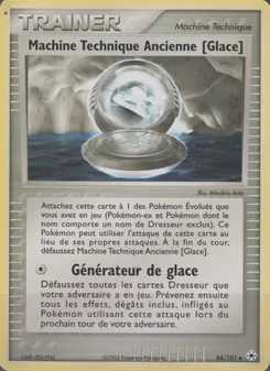 Carte Machine Technique Ancienne [Glace] de l'extension EX Légendes Oubliées, numéro 84/101