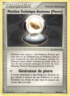 Carte Machine Technique Ancienne [Pierre] de l'extension EX Légendes Oubliées, numéro 85/101