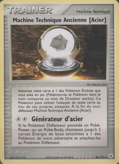 Carte Machine Technique Ancienne [Acier] de l'extension EX Légendes Oubliées, numéro 86/101