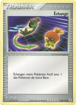 Carte Échange de l'extension EX Rouge Feu & Vert Feuille, numéro 102/112