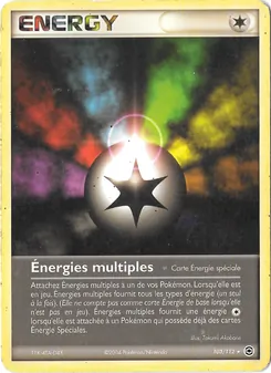 Carte Énergies multiples de l'extension EX Rouge Feu & Vert Feuille, numéro 103/112
