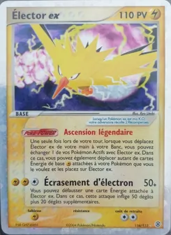 Carte Élector ex de l'extension EX Rouge Feu & Vert Feuille, numéro 116/112