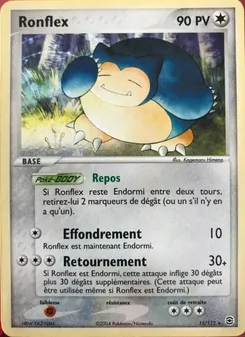 Carte Ronflex de l'extension EX Rouge Feu & Vert Feuille, numéro 15/112