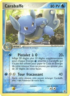 Carte Carabaffe de l'extension EX Rouge Feu & Vert Feuille, numéro 50/112