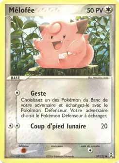Carte Mélofée de l'extension EX Rouge Feu & Vert Feuille, numéro 59/112