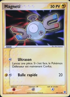 Carte Magnéti de l'extension EX Rouge Feu & Vert Feuille, numéro 68/112