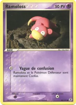 Carte Ramoloss de l'extension EX Rouge Feu & Vert Feuille, numéro 80/112