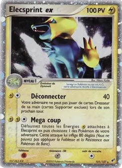 Carte Elecsprint ex de l'extension EX Deoxys, numéro 101/107