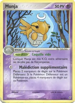 Carte Munja de l'extension EX Deoxys, numéro 14/107