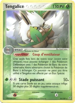 Carte Tengalice de l'extension EX Deoxys, numéro 25/107