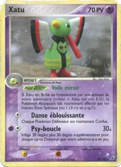 Carte Xatu de l'extension EX Deoxys, numéro 29/107