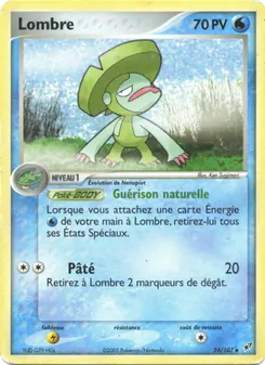 Carte Lombre de l'extension EX Deoxys, numéro 34/107