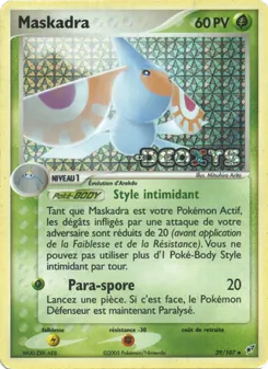 Carte Maskadra de l'extension EX Deoxys, numéro 39/107