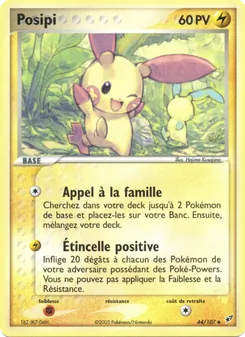 Carte Posipi de l'extension EX Deoxys, numéro 44/107