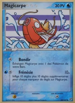 Carte Magicarpe de l'extension EX Deoxys, numéro 64/107