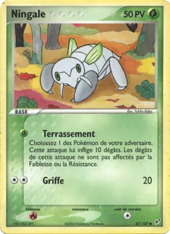 Carte Ningale de l'extension EX Deoxys, numéro 67/107