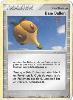 Carte Baie Ballon de l'extension EX Deoxys, numéro 84/107
