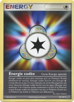 Carte Énergie codée de l'extension EX Deoxys, numéro 95/107